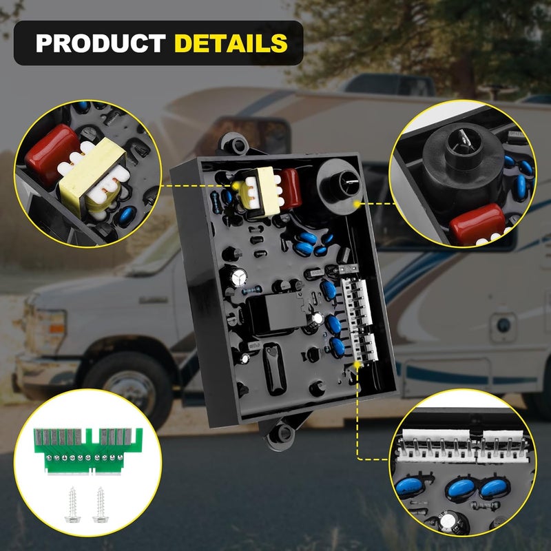 YEHERIT Upgraded 91365 RV Water Heater Ignition Control Circuit Board Compatible with Atwood Dometic GC10A-4E GC6AA-10E GCH6A-10E GCH10A-4E WH6GEA XT WH10GEA, Replace# 91346 93851 93305, Gas Electric 12VDC - Image 4